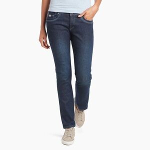 Kuhl Women's Straight Leg Jeans - Dark Blue
